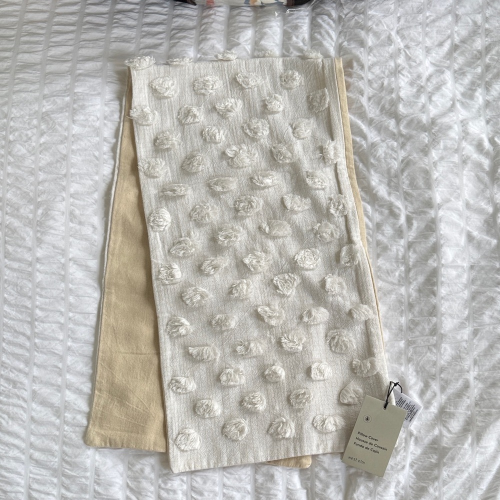 West Elm Textured Pillow Cover